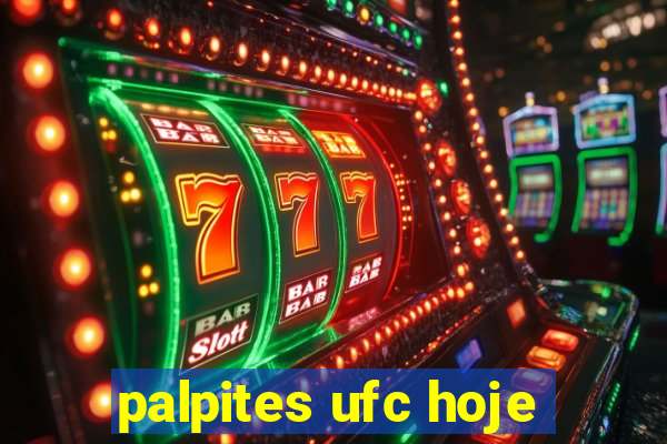 palpites ufc hoje